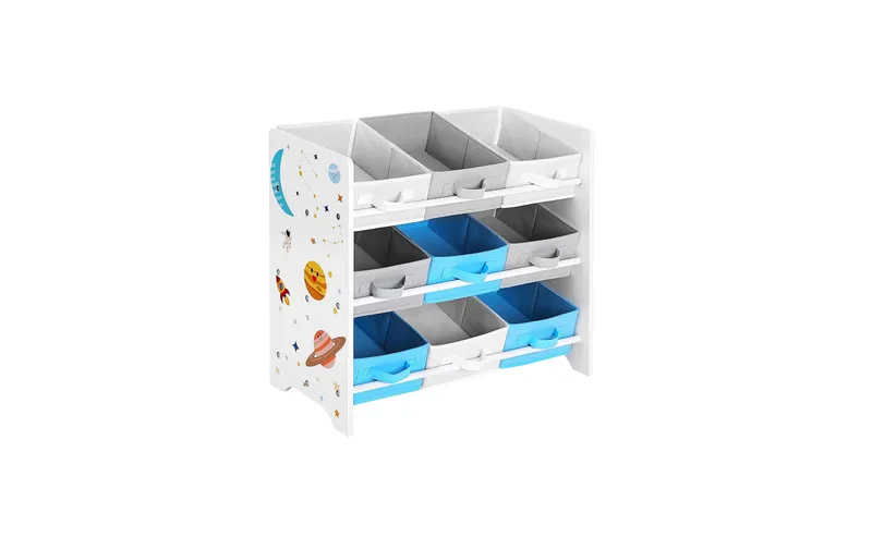 Songmics Bücherregal Weiss