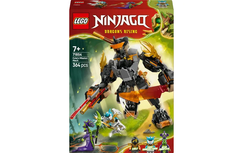 LEGO® Ninjago Coles Action-Mech et Drachen-Zane 71854