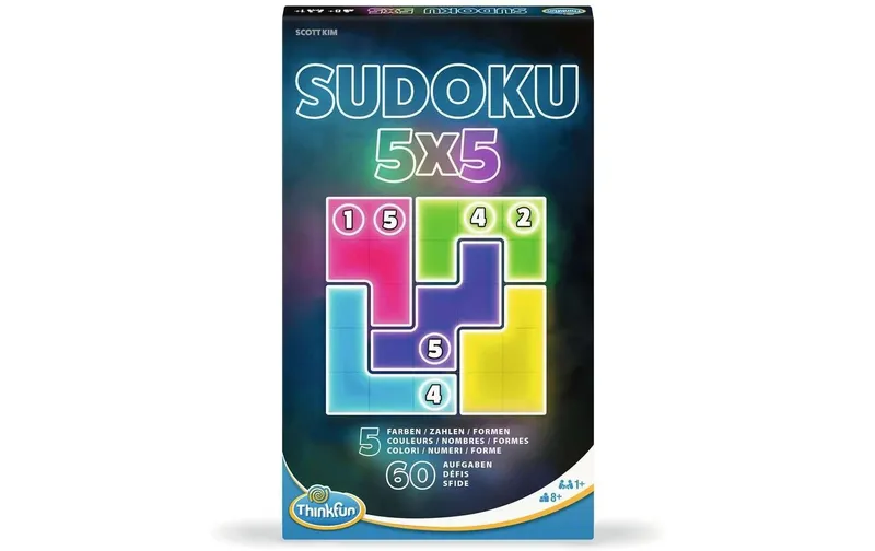 Thinkfun Rätselspiel Sudoku 5 x 5 - magnetic (DE/ FR/ IT)