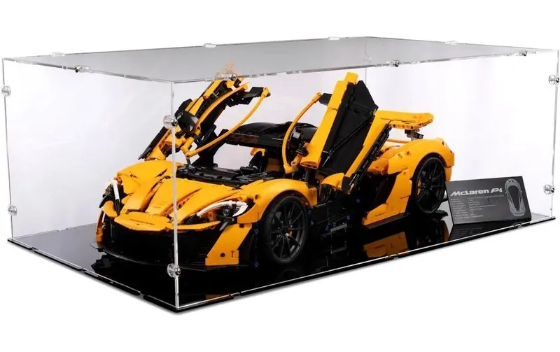 iDisplayit Baukasten Acryl-Display XL pour LEGO 42172 McLaren P1