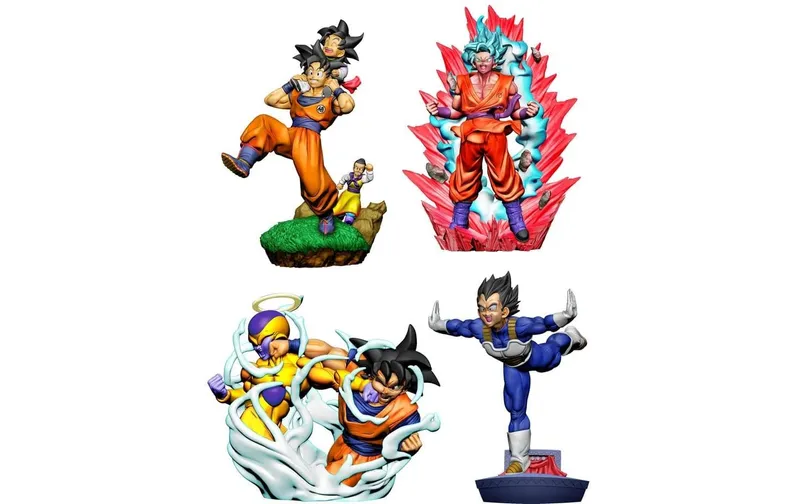 Megahouse Figur Dragon Ball Super Dracap, 4er-Pack
