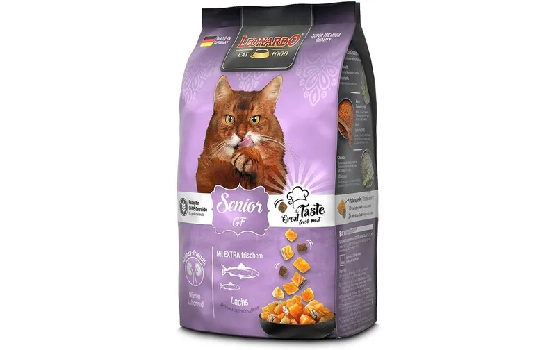 Leonardo Cat Food Trockenfutter Getreidefrei Senior. 300 g