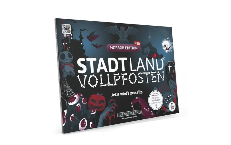 Denkriesen Stadt Land Vollpfosten A4 Block Horror Edition -DE