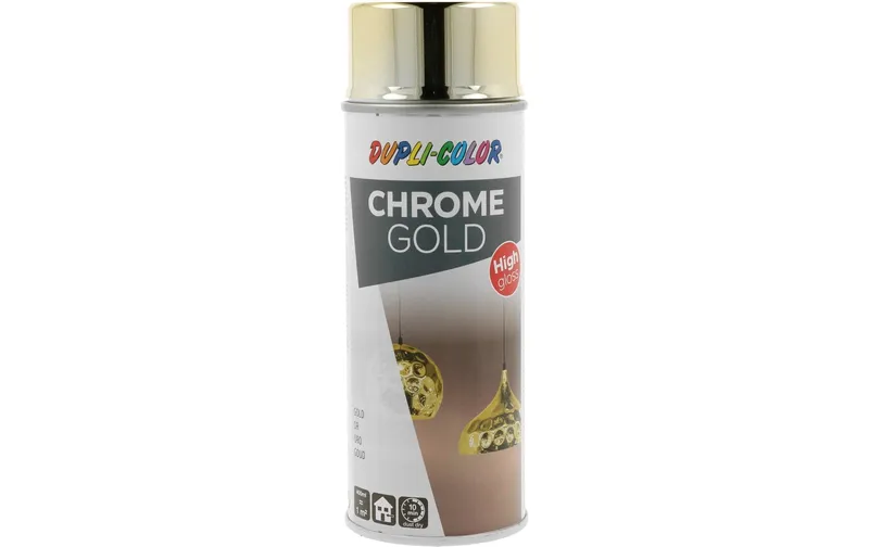 DUPLI-COLOR Effektfarbe Chrome 400 ml, Gold