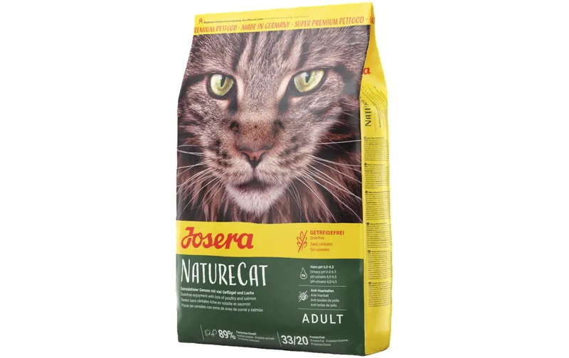Josera Trockenfutter Nature Cat senza Getreide, 2 kg