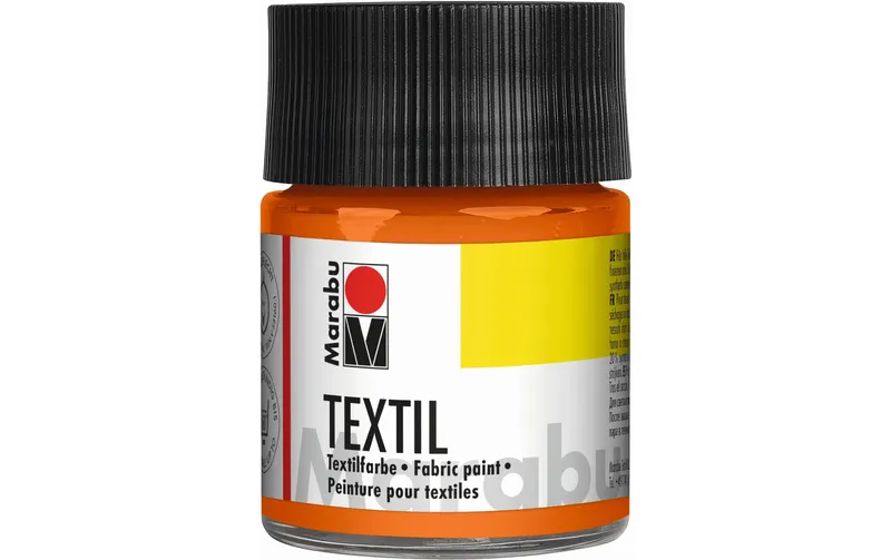 Marabu Textilfarbe 50 ml, Orange