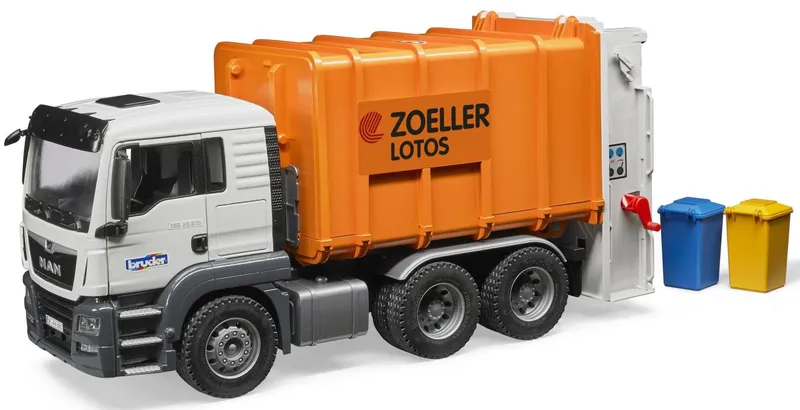 BRUDER MAN TGS orange