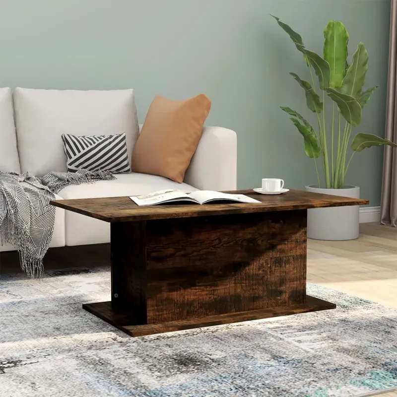 Couchtisch Räuchereiche 102x55,5x40 cm derivato del legno
