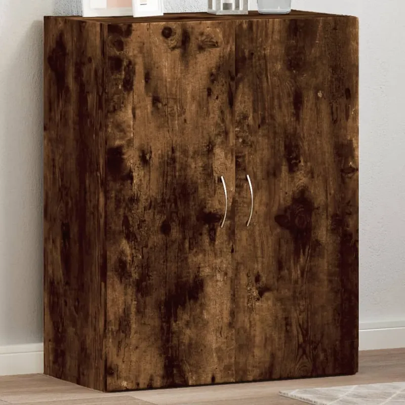 Aktenschrank Räuchereiche 60x32x77,5 cm derivato del legno