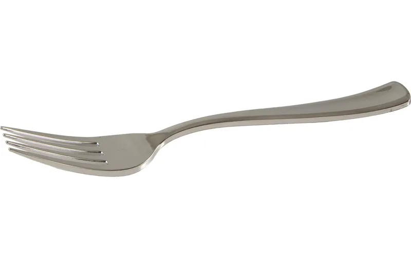 ELCO Einweg-Gabel 19 cm, 50 pieces, silver