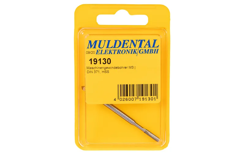 Muldental Maschinengewindebohrer M3 1 pièces