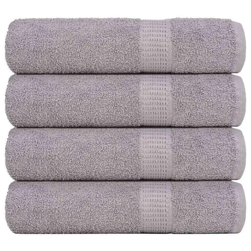 Duschtücher FROGN 4 Stk. Grau 70x140 cm 360 g/m²