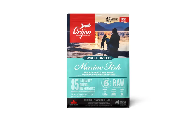 Orijen Trockenfutter Dog Small Breed Marine Fish, 1.8 kg