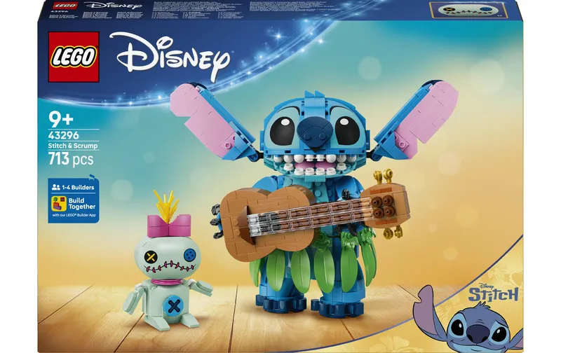 LEGO® Disney Spass am Strand con Lilo e Stitch 43296
