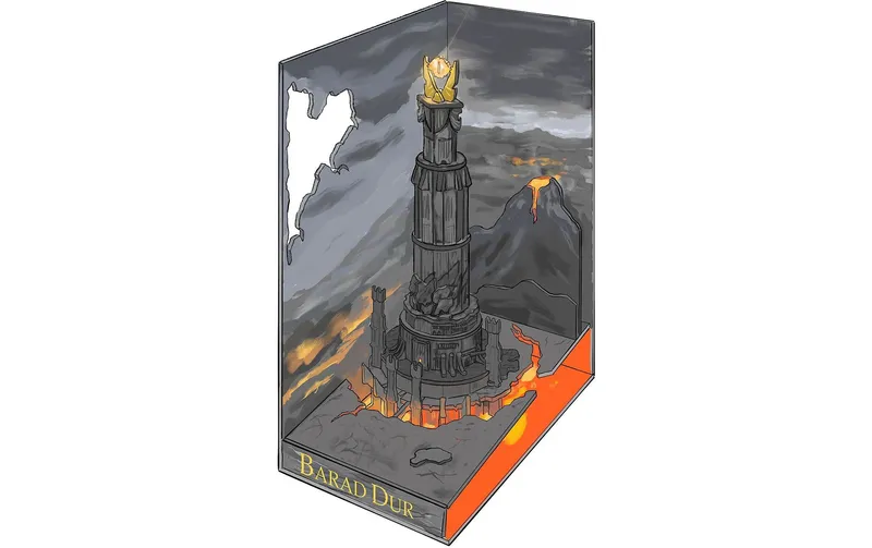 Revell kit di montaggio Lord di il Rings Barad Dûr