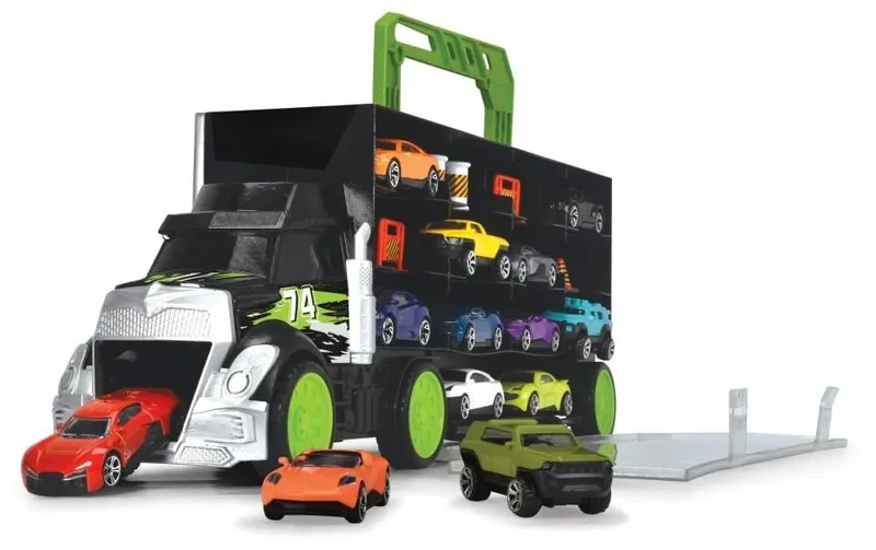 Dickie Toys Lastwagen pour 28 Autos