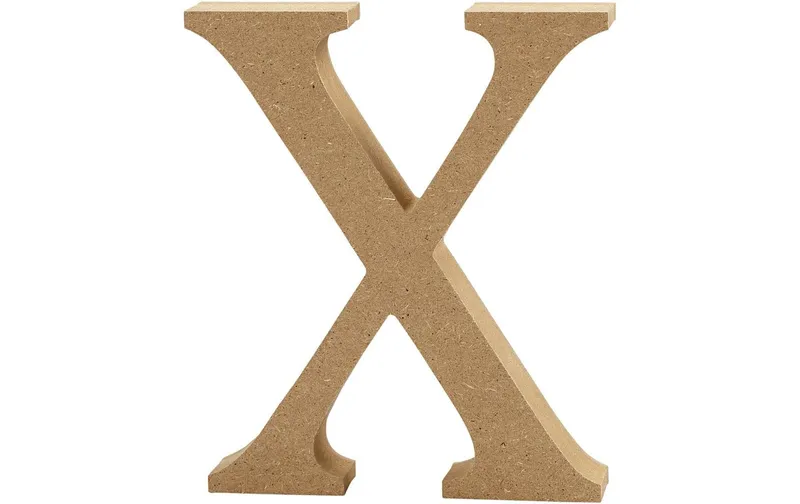 Creativ Company Holzbuchstabe X 1 pièces