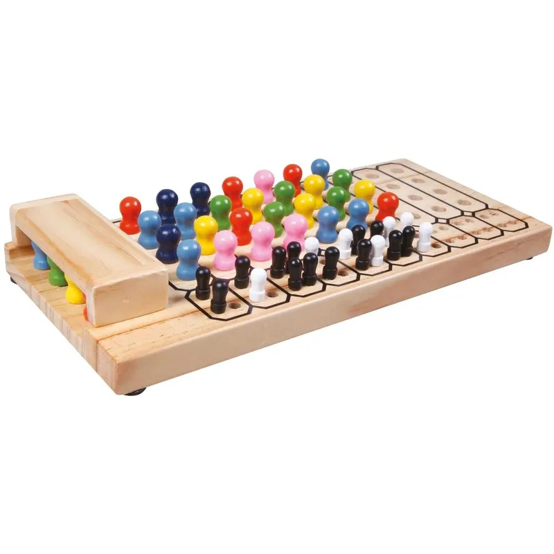 vedes CG Master-Logique Jeu de Code en Bois, 27 x 12,5 x 4 cm