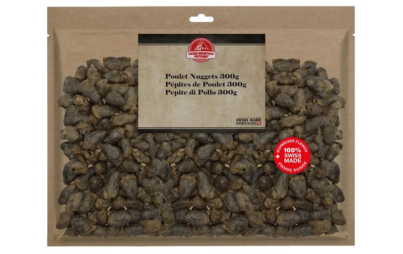 Swiss Mountain Petfood Kauartikel Poulet Nuggets, 300 g