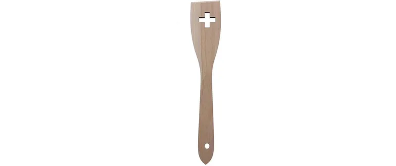 creanorm Pfannenwender CH Kreuz 1 pièces, brun