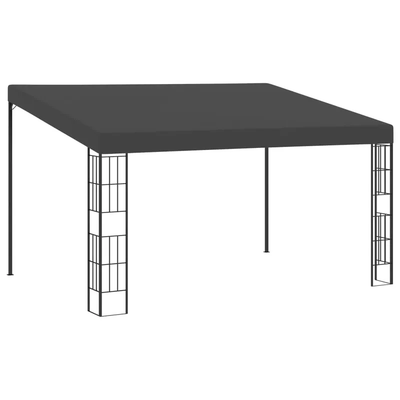 Wand-Pavillon 3x4 m Anthrazit Stoff