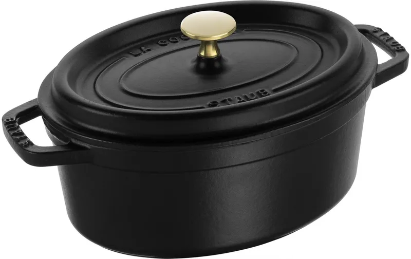Staub Bräter Cocotte 23 cm, noir, 2.35 l