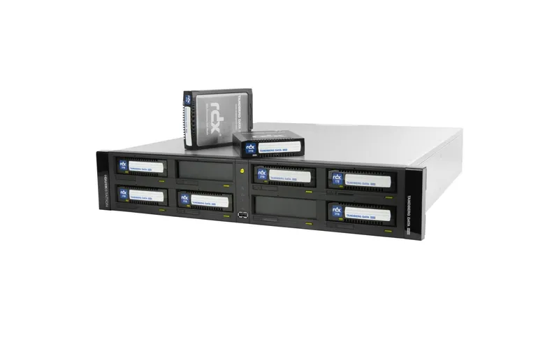 Tandberg Data RDX-Laufwerk 8945-RDX RDX QuikStation 8 iSCSI 2U Rackmount