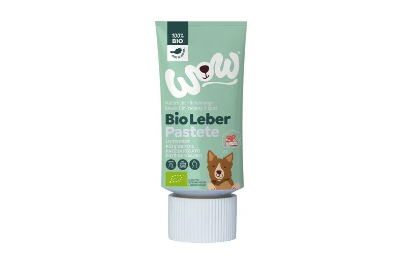 WOW Leckerli BIO Leberpastete 80g 80 g