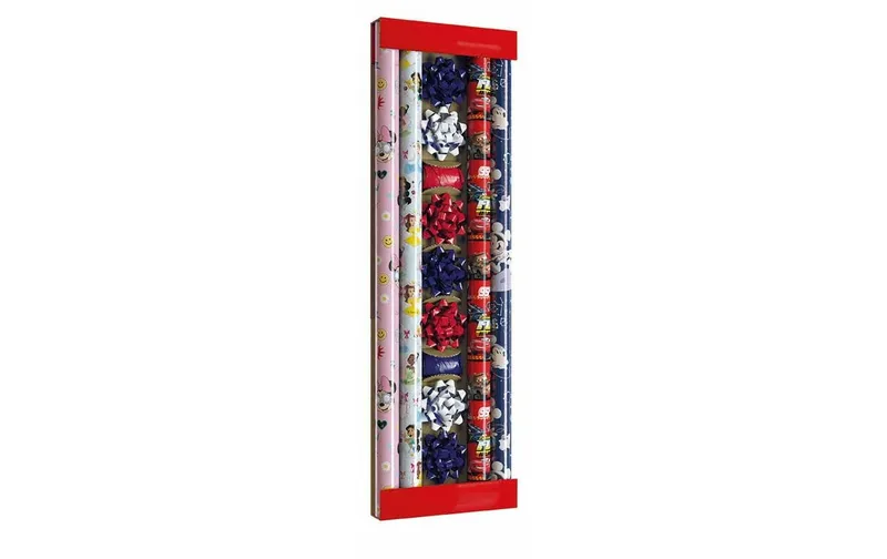 brun + Company Geschenkpapier ensemble Disney bleu/rose