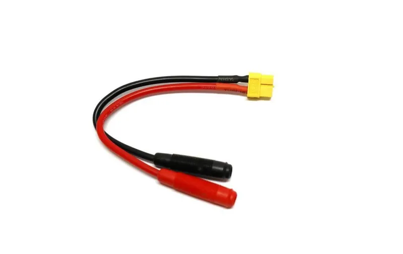Listed as: EP Adapterkabel XT60 zu 4 mm Bananenbuchse
