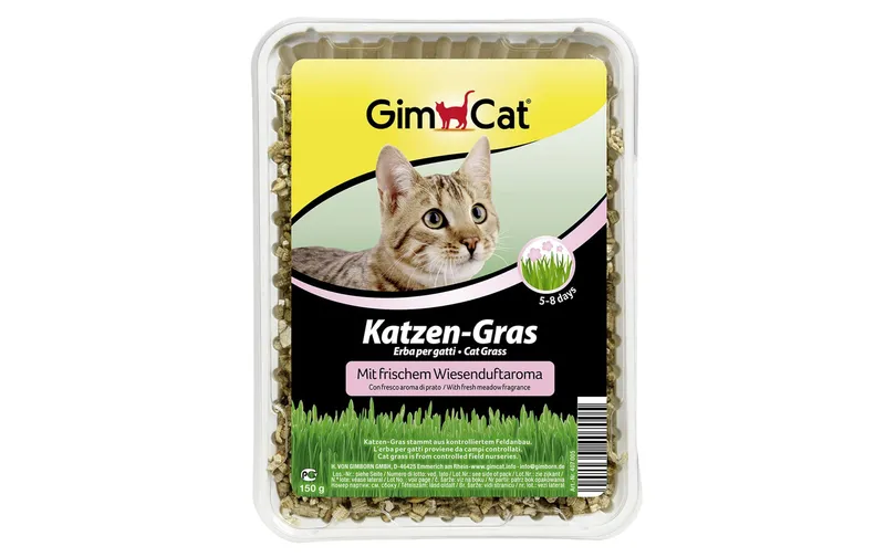 Gimpet Katzen-Nahrungsergänzung Katzengras with Wiesenduft, 150 g