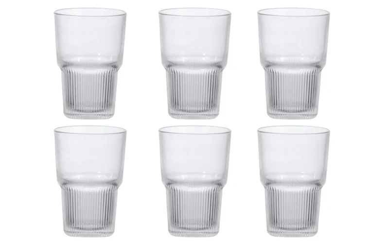Arcoroc Longdrinkverre Starline 350 ml, 6 pièces, transparent