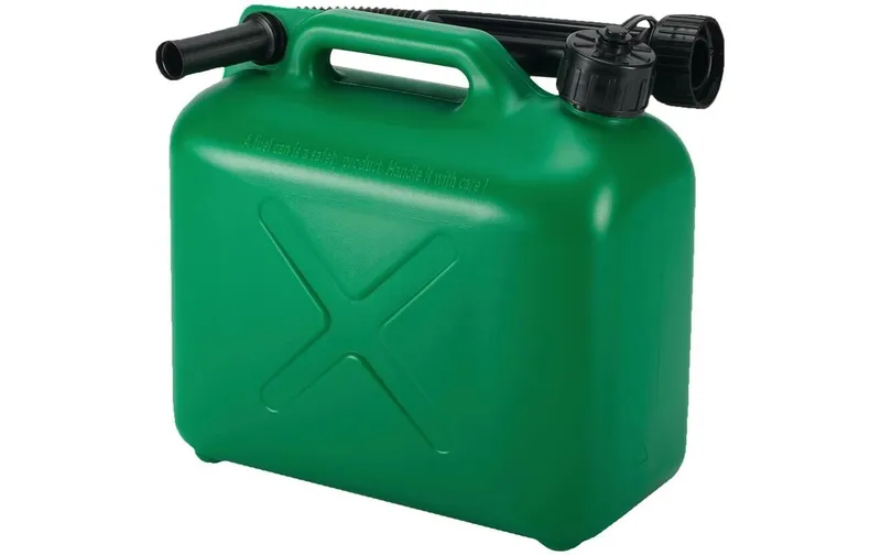 TopLine Kunststoff-Benzinkanister, 5 Liter, grün
