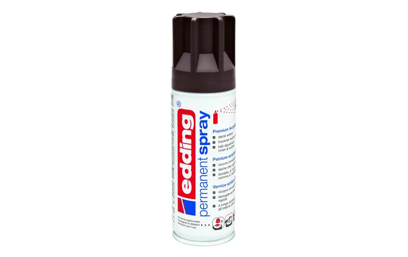 edding Acrylspray 5200 200 ml, brun matt