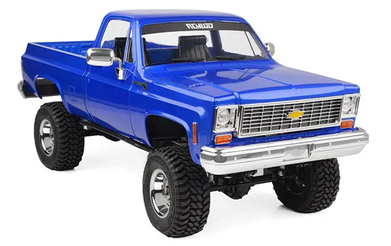 RC4WD Scale Crawler Trail Finder 2 LWB Chevy K10 blu, RTR, 1:10