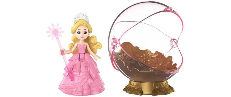 Mattel Wicked Kleine Puppen Glindas Fahrzeug 10.3 cm