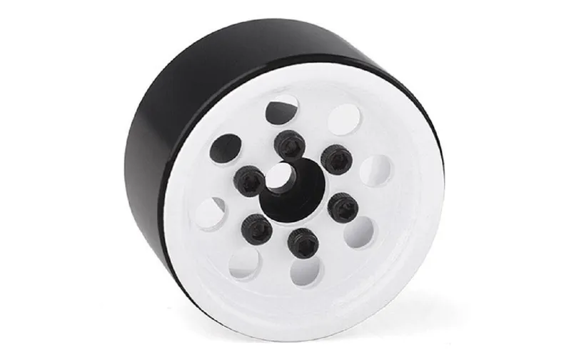 RC4WD Felgen Stamped Steel 1.0" Pro8 Beadlock white, 4 pieces