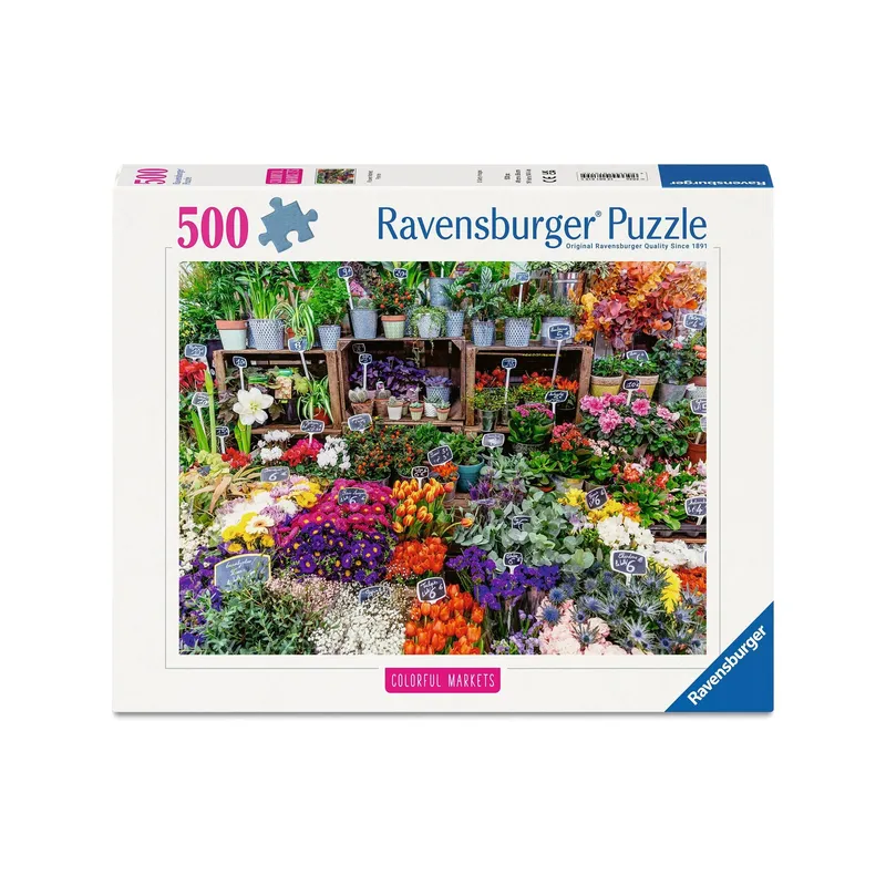 Ravensburger Puzzle Blumenmarkt, Frankreich