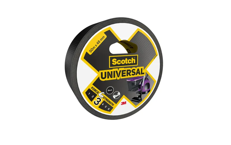 Scotch Klebeband Scotch Universal 48 mm x 50 m, Schwarz