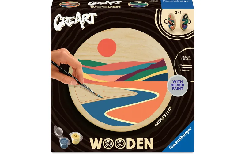 Ravensburger Malset CreArt Wooden Fluss le naturel