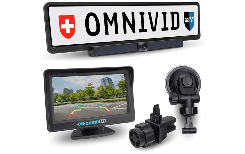 omniVID Rückfahrkamerasystem Solar4 Premium, 4.3 pollici