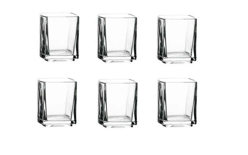 La Rochère Dessert-Schale Kube 50 ml, 6 pieces, transparent