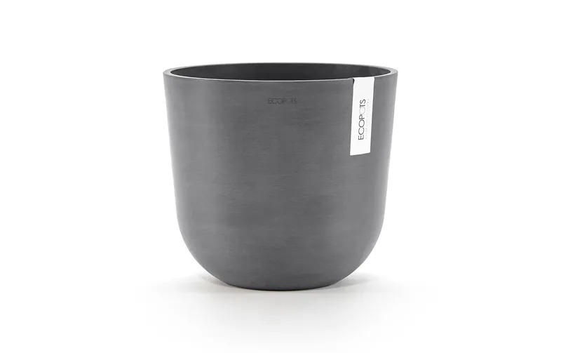 Ecopots Pflanzentopf Oslo 25 grigio