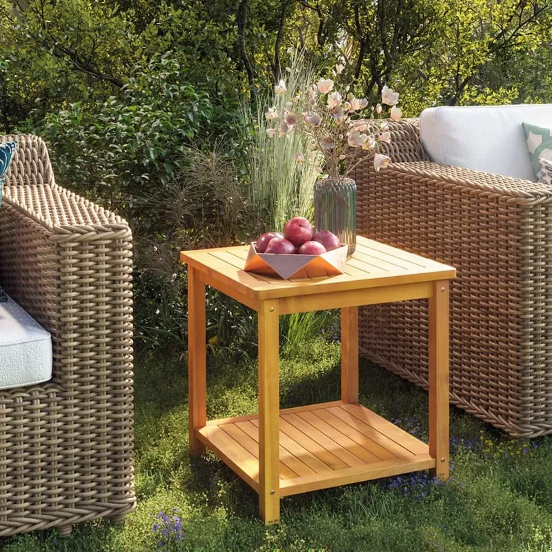 Beistelltisch legno massiccio acacia 45x45x45 cm