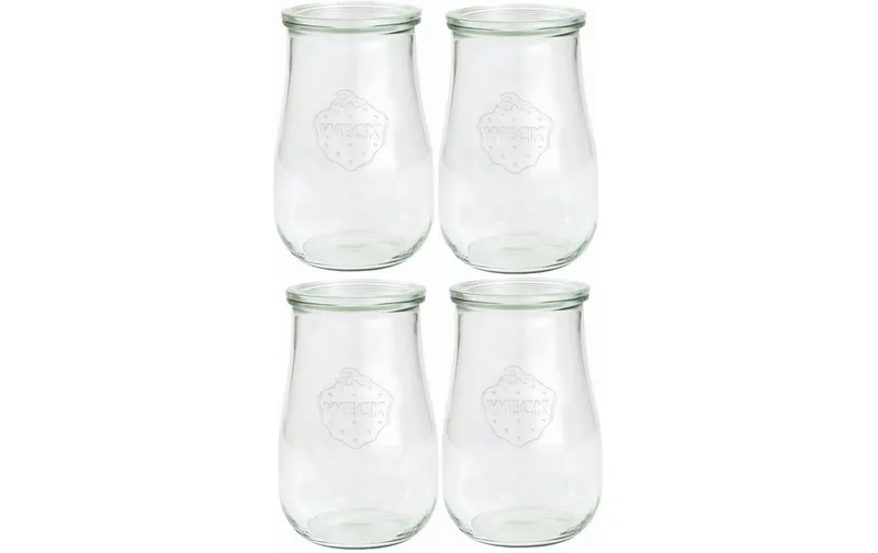 Weck Einmachglass 1500 ml, 4 pieces