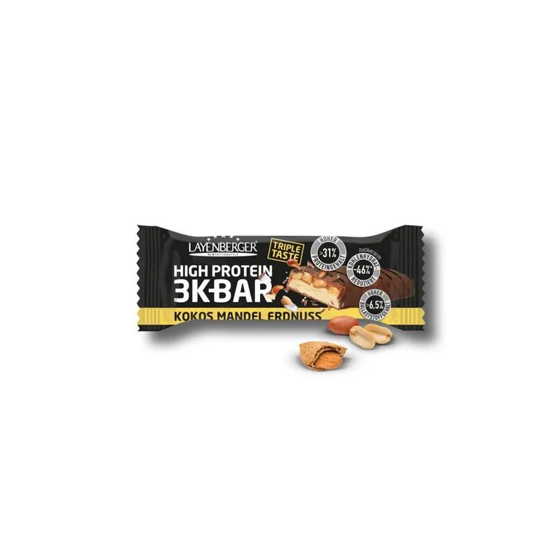 Layenberger 3K Protein Bar Mandel/Kokos/Erdnuss, 1 x 45 g