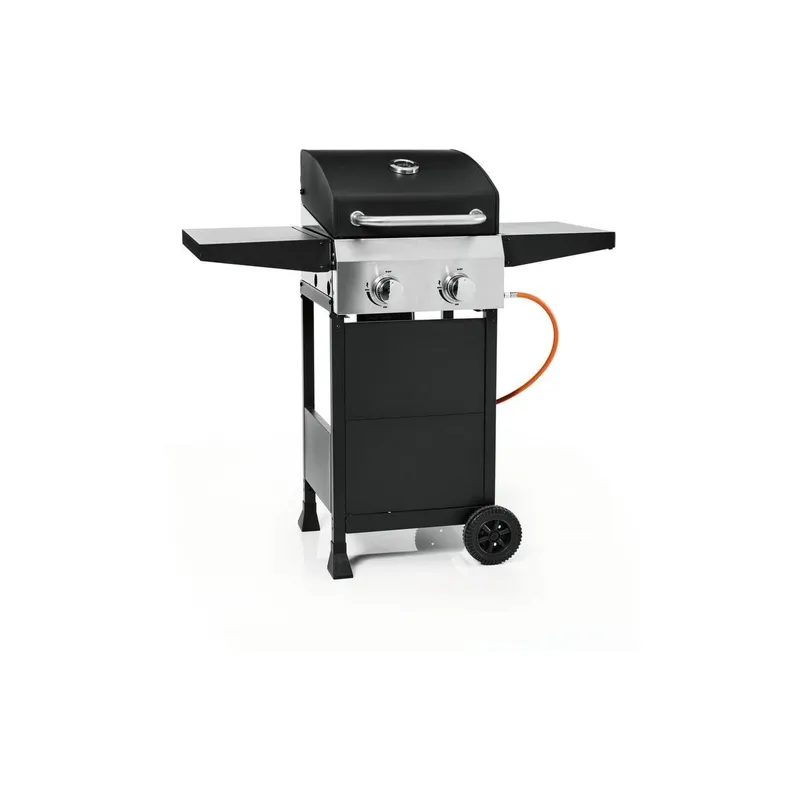 Landmann Gasgrill Black 2.0 104 cm, Stahl emalliert, Rost Edelstahl