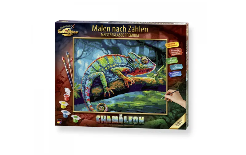 Schipper Malen nach Zahlen Chamäleon