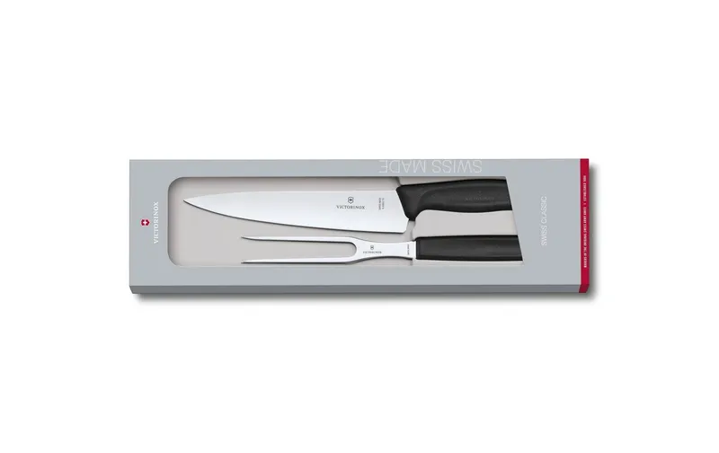 Victorinox Tranchier-Set Swiss Classic 2-teilig, nero