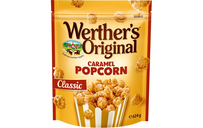 Storck Werther's Original Caramel Popcorn Classic Mega-Pack 624 g